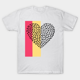 A heart of cats T-Shirt